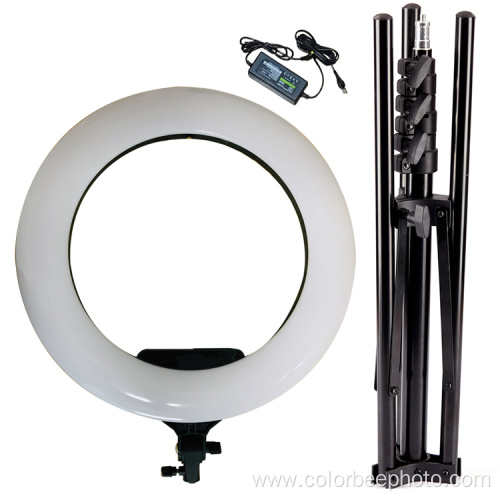 20 inch dimmable bi-colour LED ring light lamp